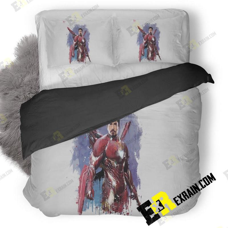 Iron Man New Suit For Avengers Infinity War Vi 3D Customized Duvet Cover Bedding Set