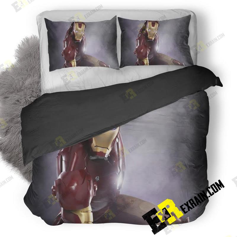 Iron Man Pose 3D Customized Duvet Cover Bedding Set