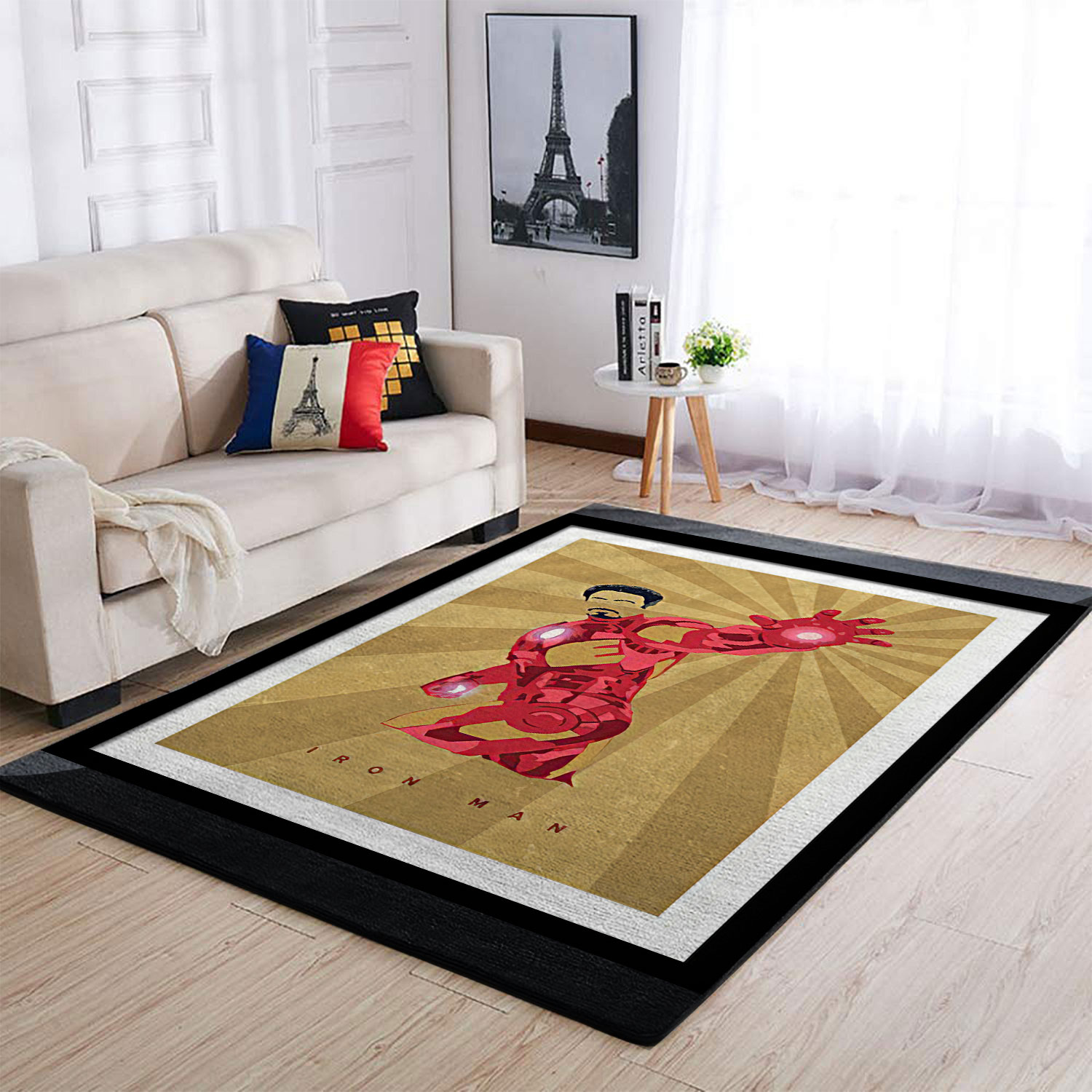 Iron Man The Avengers Tony Stark Robert Downey Jr Rectangle Rug