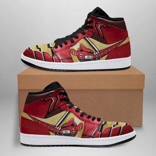 Ironman Marvel 1 High Top Air Jordan Sneaker, Air Jordan Hightop