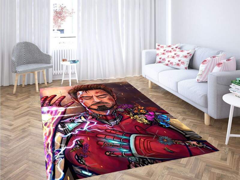 Ironman Wallpaper Carpet Rectangle Rug