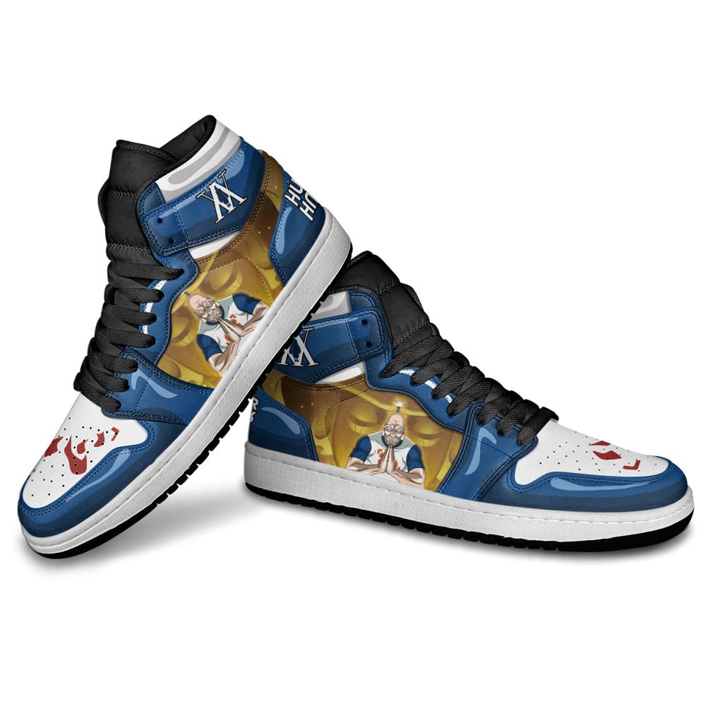 Isaac Netero JD1s Sneakers Hunter X Hunter Anime Shoes, Air Jordan Hightop