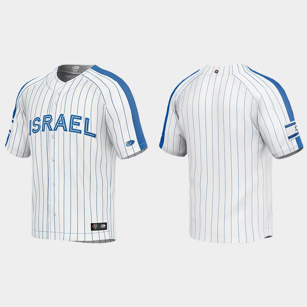 Israel 2023 World Classic Jersey - White