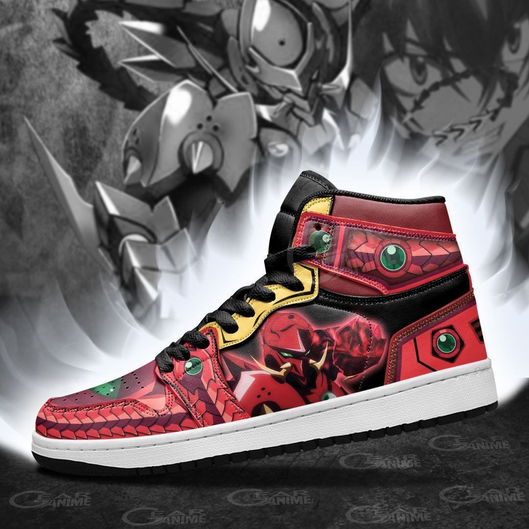 Issei Hyoudou JD1s Sneakers Dragon Suit High School DxD Anime Shoes, Air Jordan Hightop
