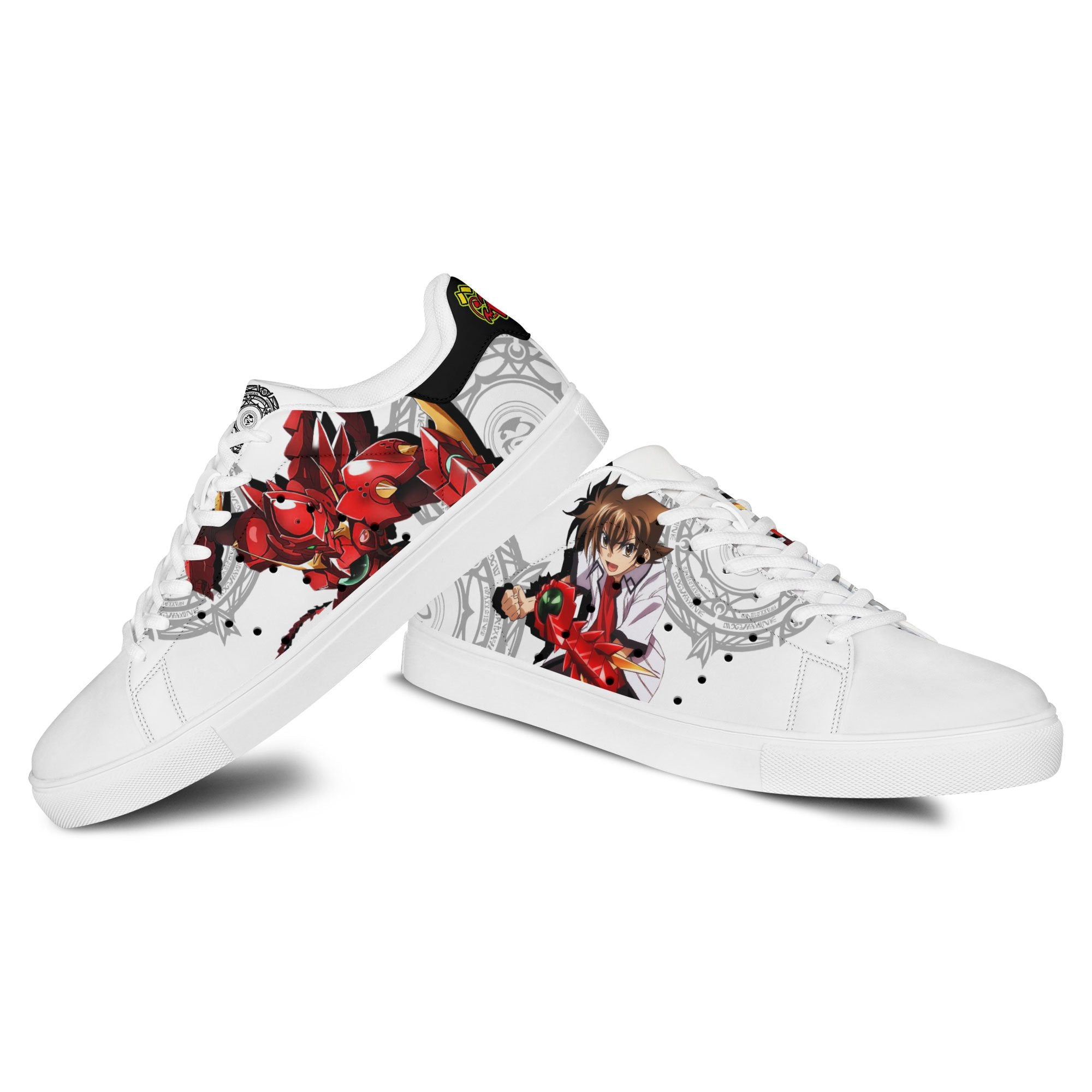 Issei Hyoudou Skate Sneakers Custom Anime High School DxD Shoes