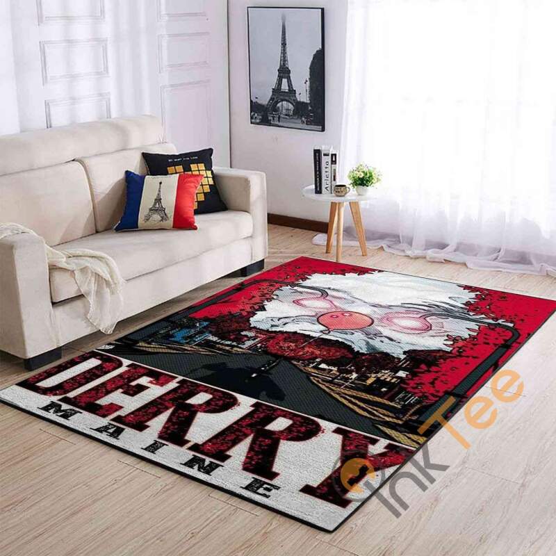It Chapter derry Is Calling Halloween Specail Area Rectangle Rug