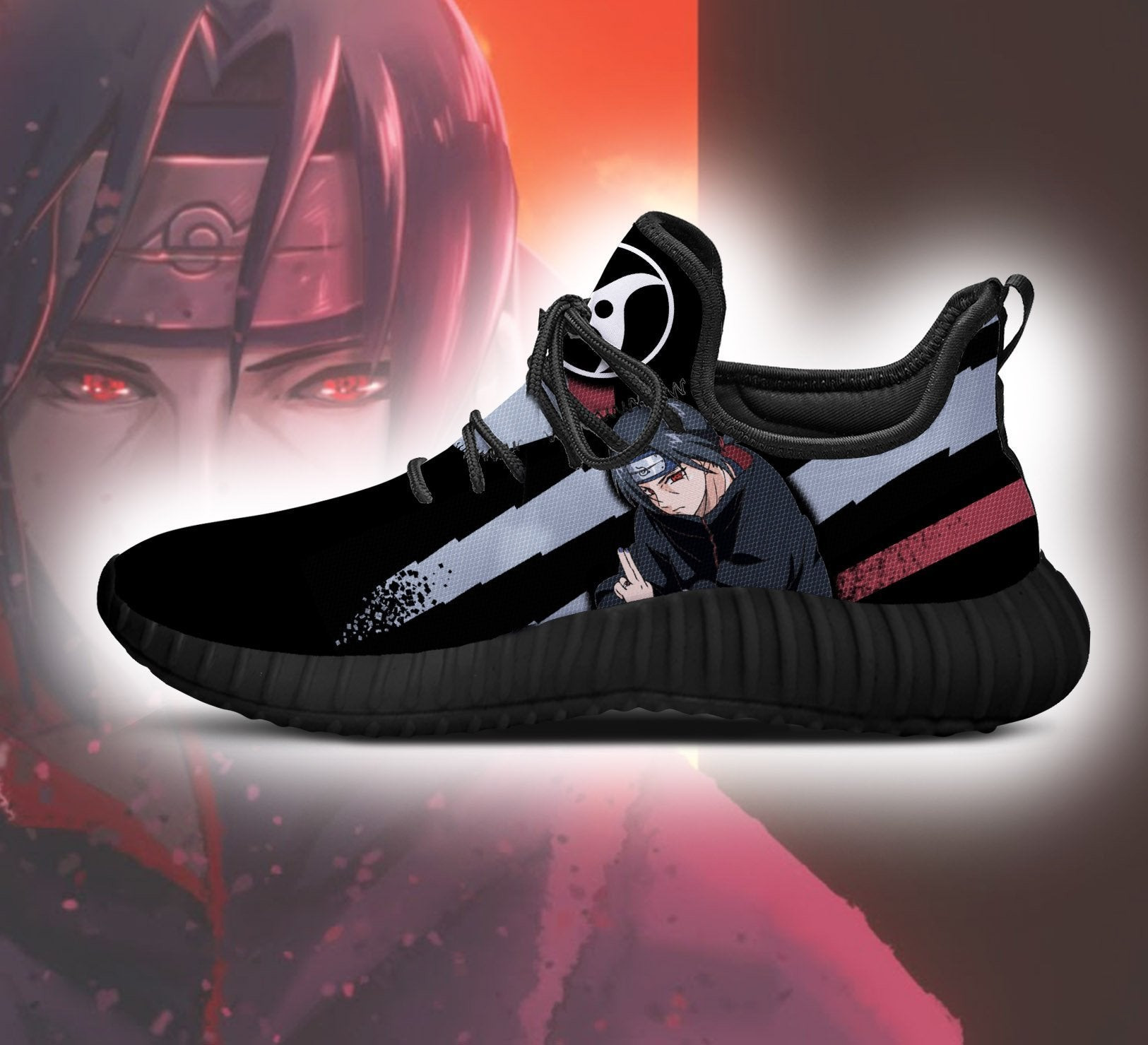 Itachi Jutsu Reze Shoes Anime Shoes Fan Gift Idea