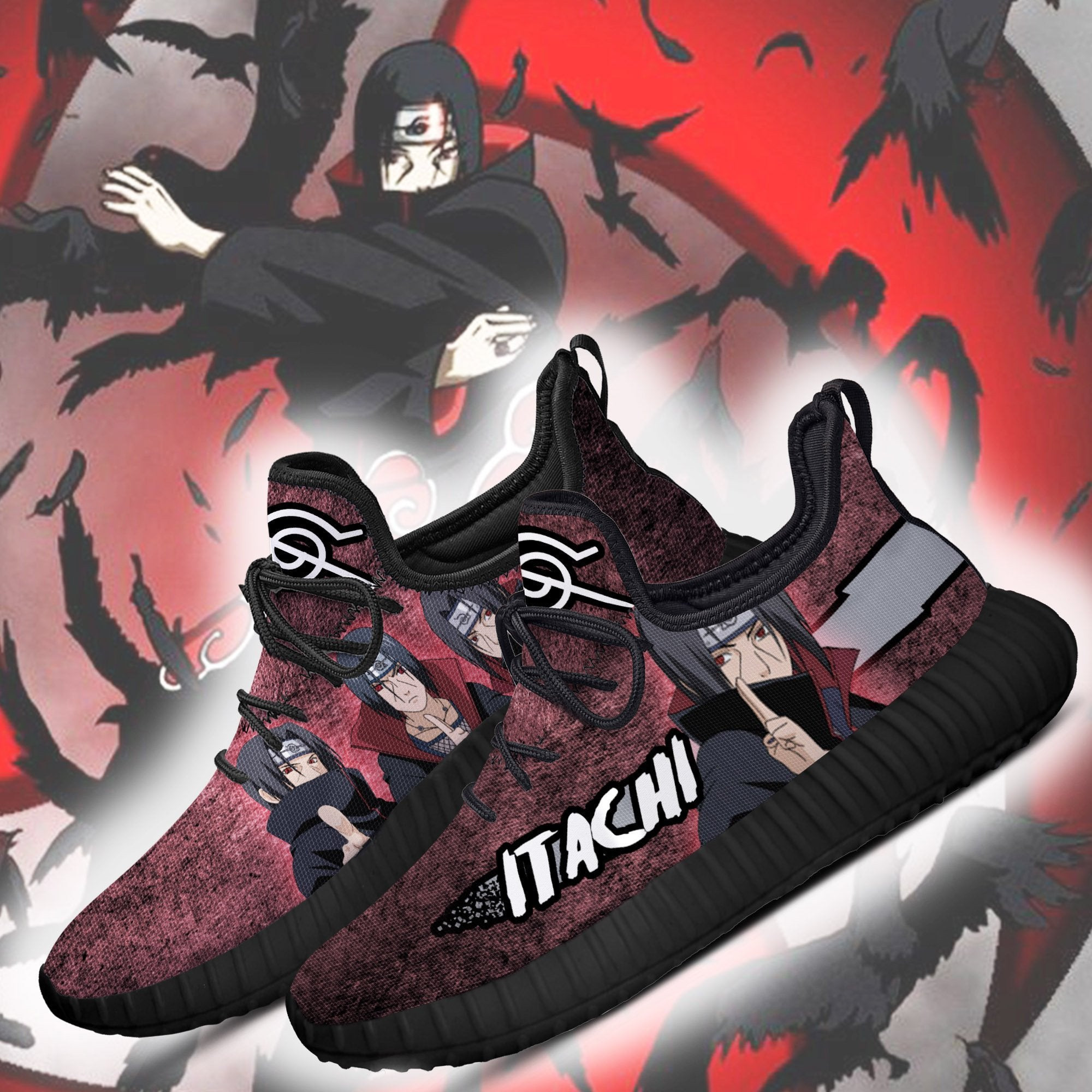 Itachi Reze Shoes Anime Shoes Fan Gift Idea