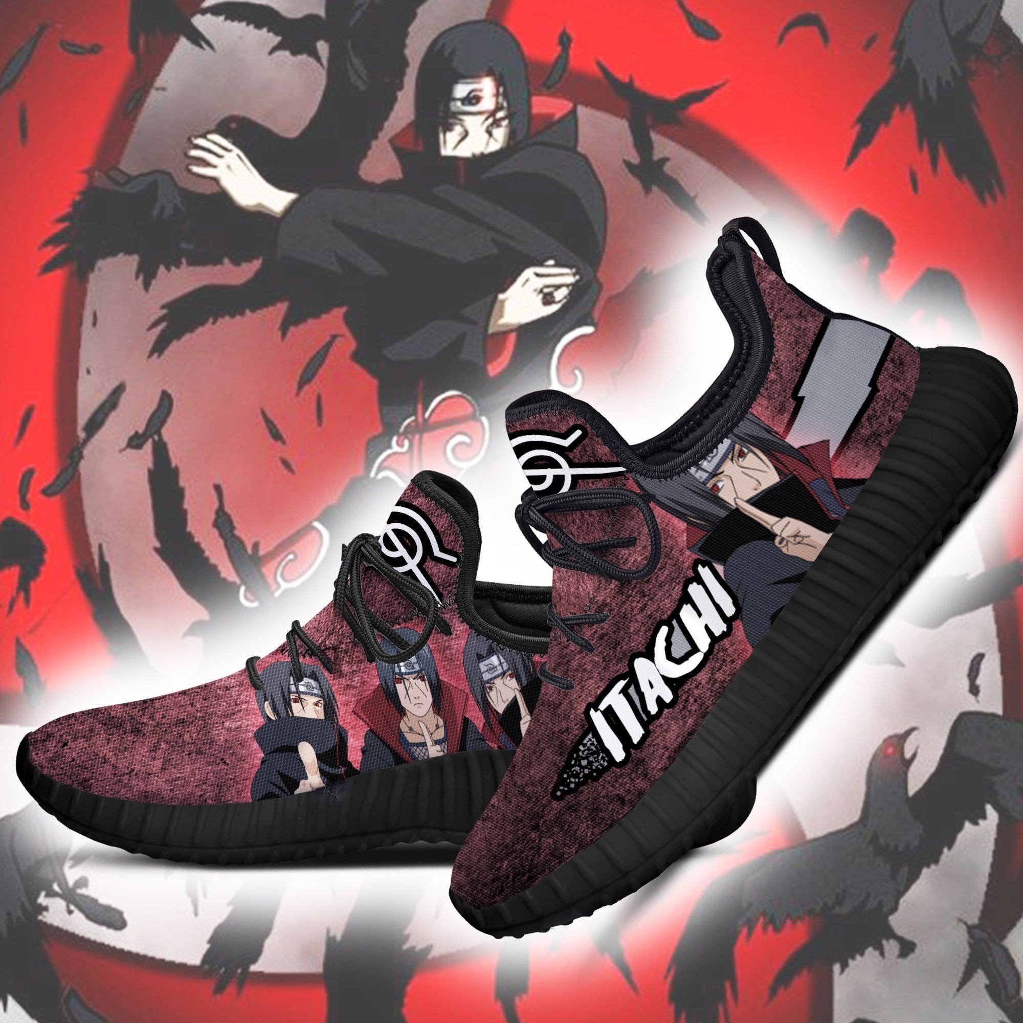 Itachi Reze Shoes Anime Shoes Fan Gift Idea