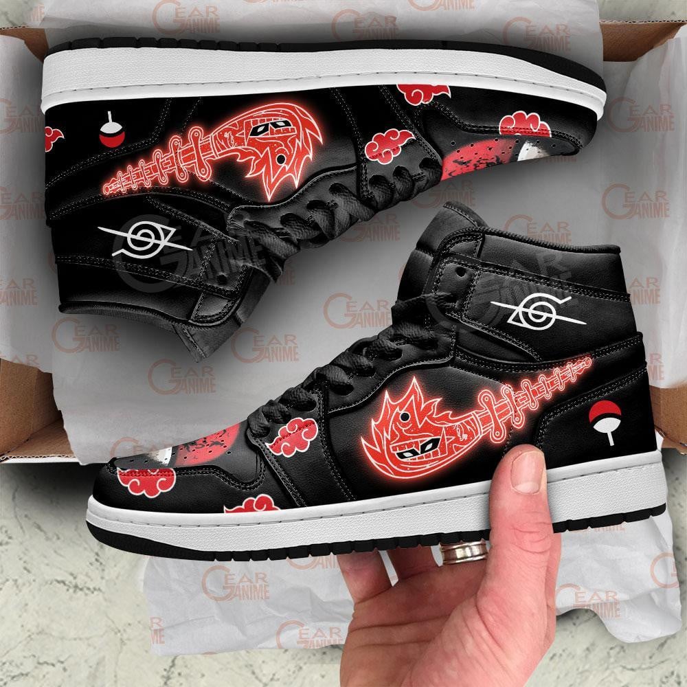 Itachi Susanoo JD1s Sneakers Anime Shoes For Fan, Air Jordan Hightop