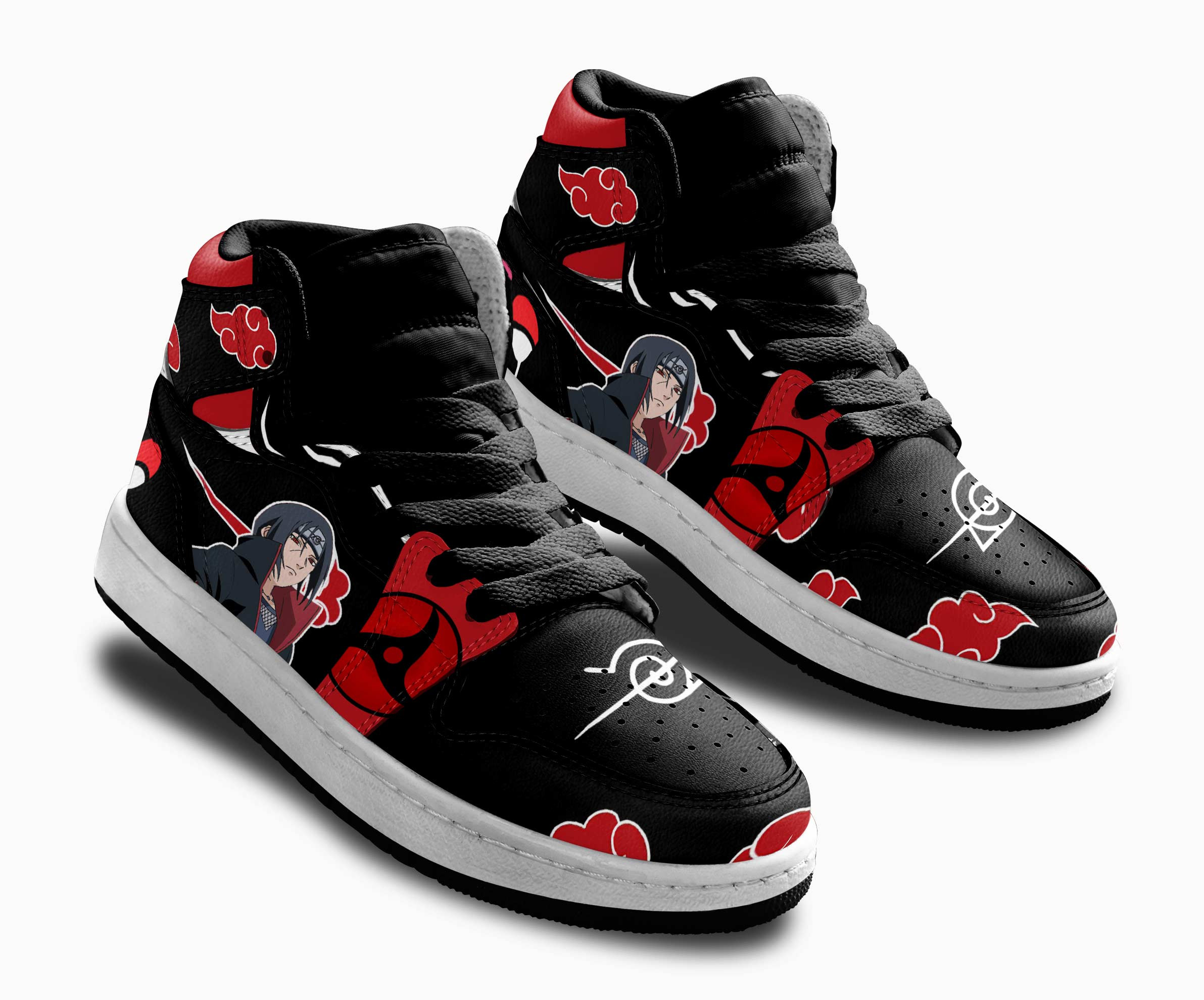 Itachi Uchiha Akatsuki Kids Sneakers Custom Anime NRT Shoes For Kids