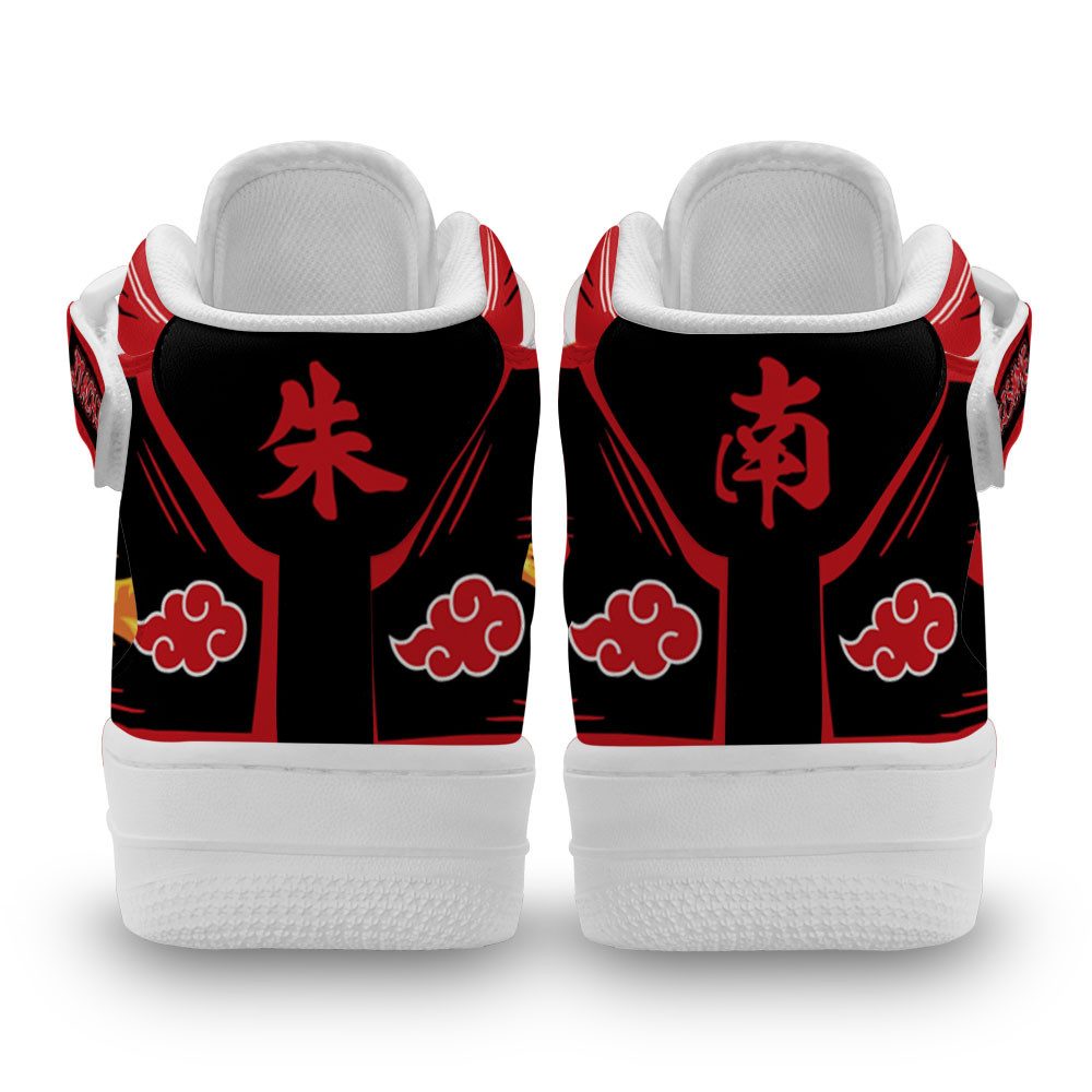 Itachi Uchiha and Kisame Sneakers Air Mid Custom Akatsuki Anime Shoes