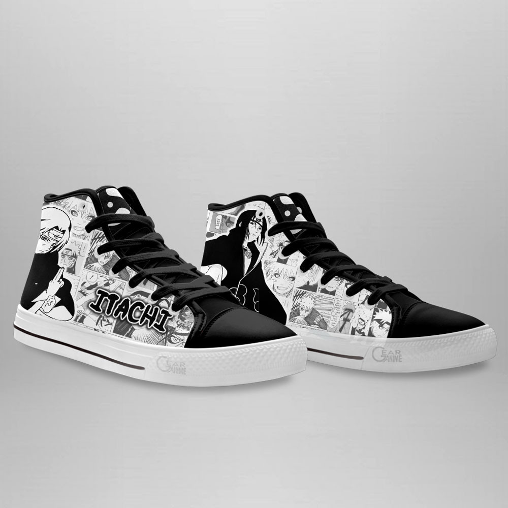 Itachi Uchiha High Top Shoes Custom Manga Anime Sneakers