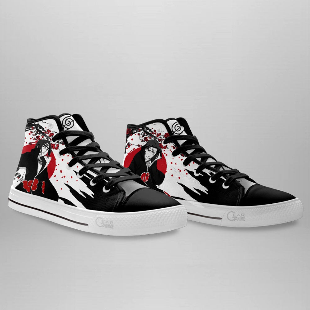 Itachi Uchiha High Top Shoes Custom NRT Anime Sneakers Japan Style