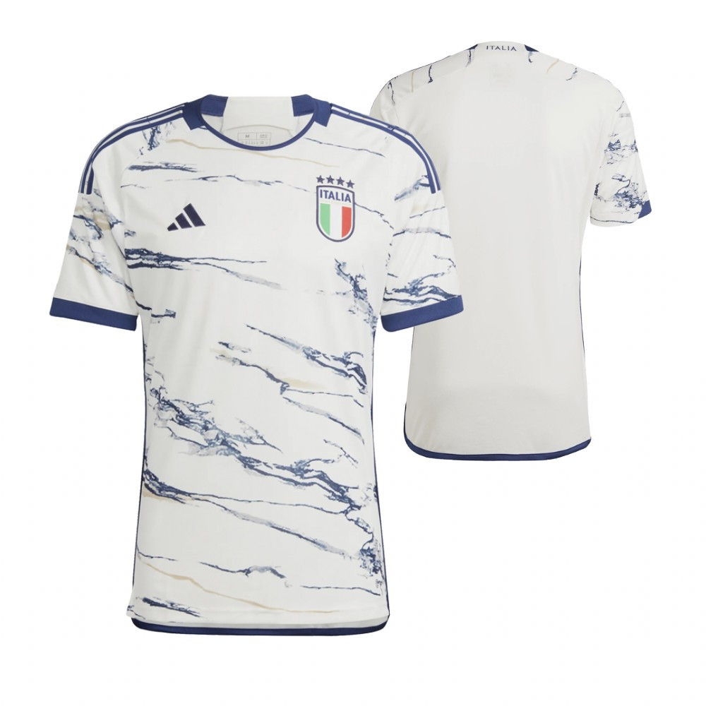 Italy National Team 2023-24 Away Men Soccer Jersey – White