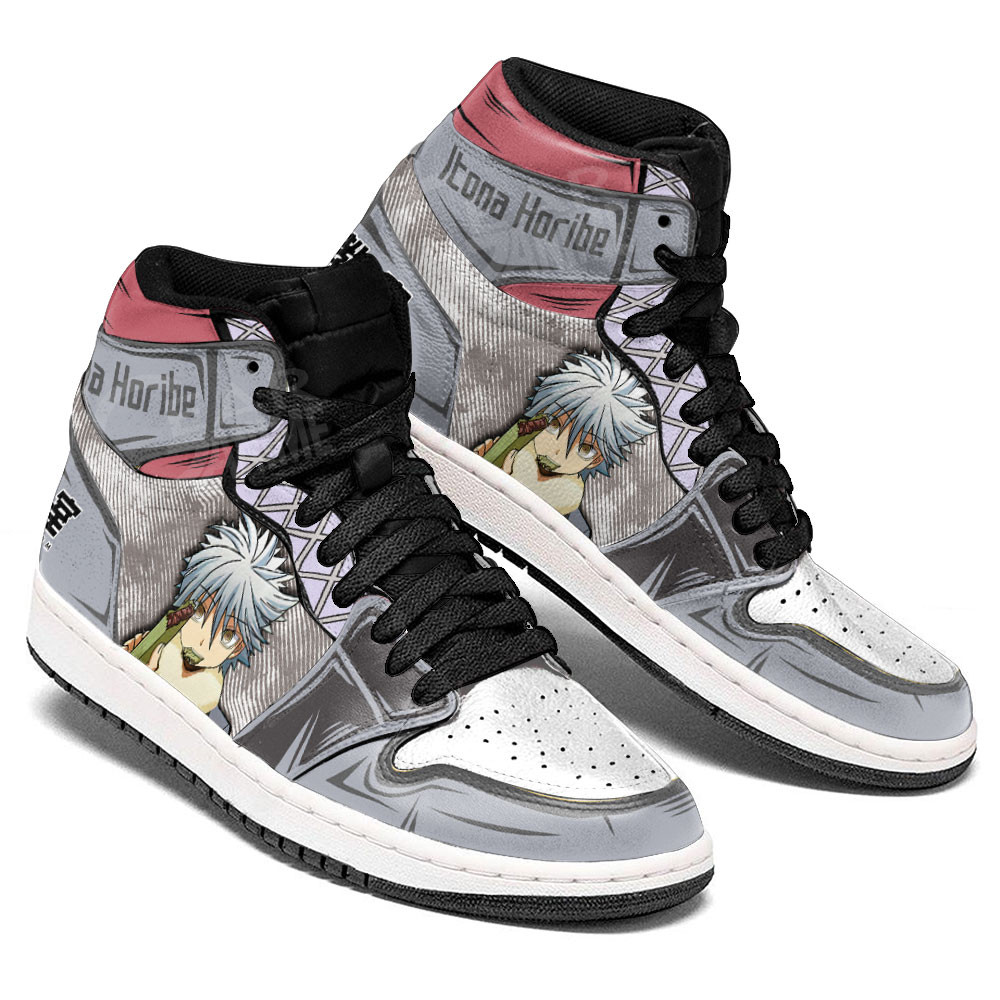 Itona Horibe JD1s Sneakers Assassination Classroom Anime Shoes, Air Jordan Hightop