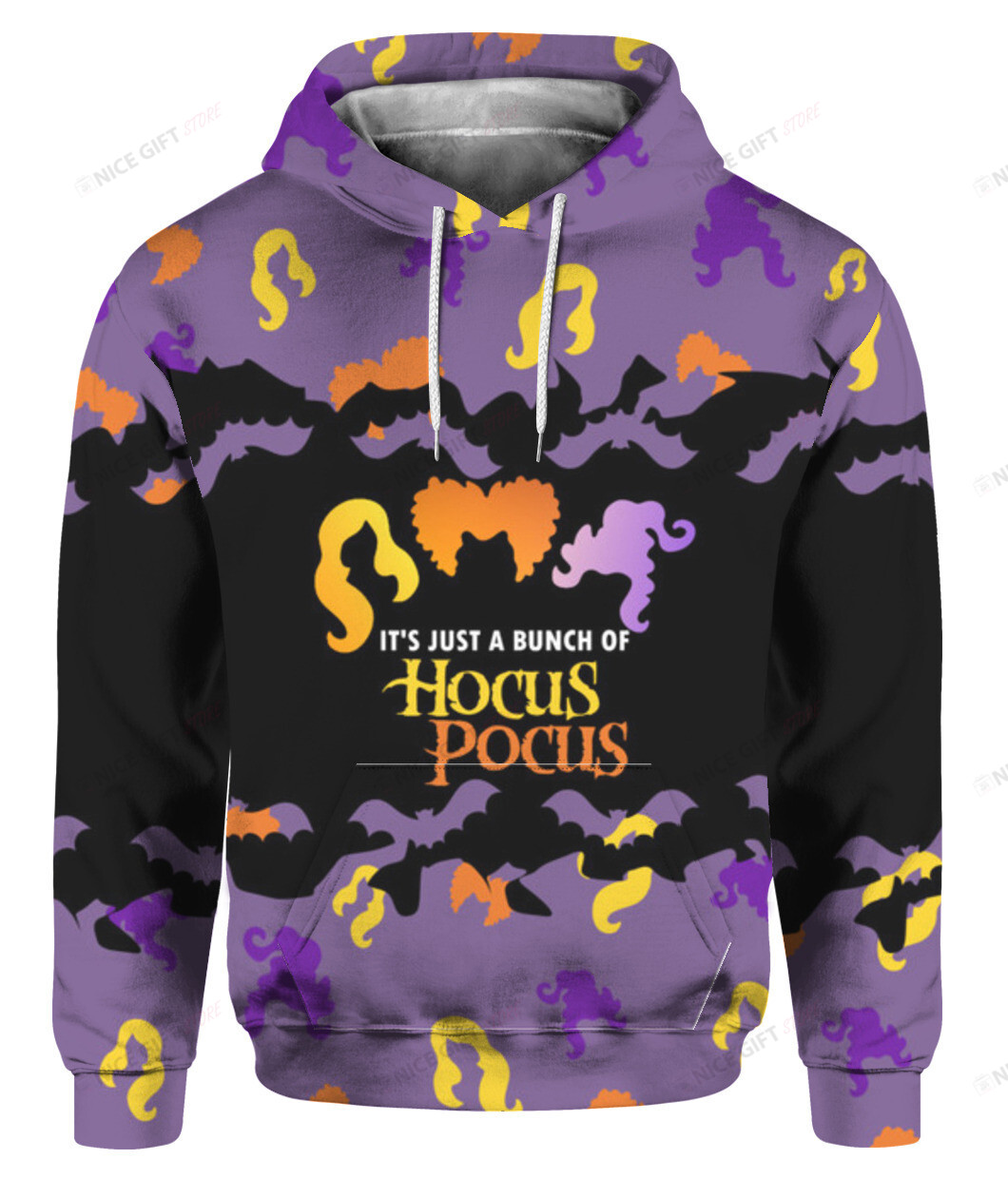 It’s Just A Bunch Of Hocus Pocus 3D Hoodie Gift For Fans