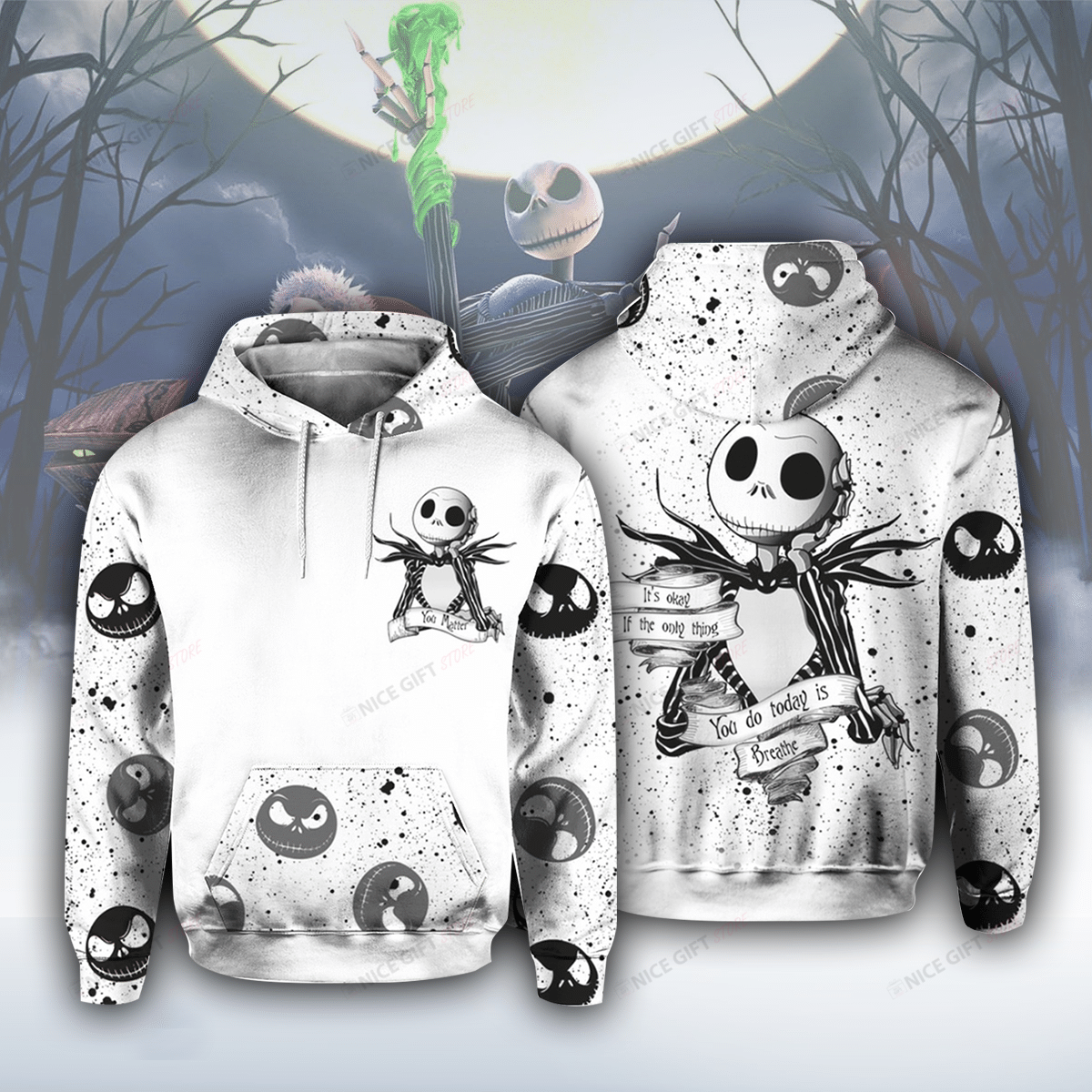 It’s Okay If The Only Thing You Do Today Is Breathe 3D Hoodie Gift For Fans