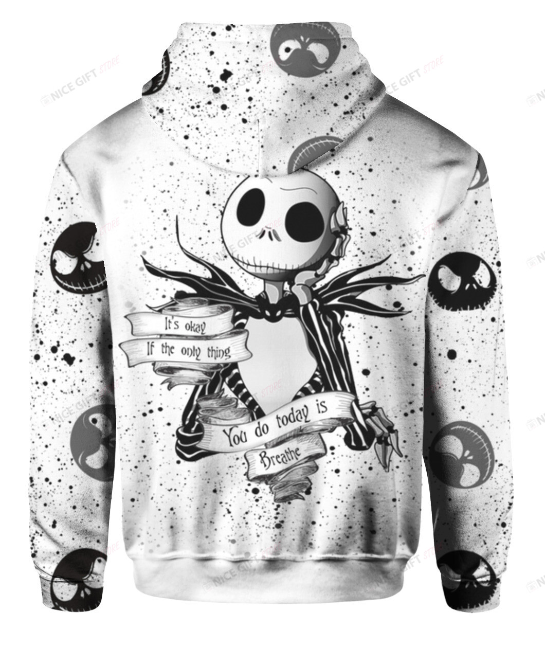 It’s Okay If The Only Thing You Do Today Is Breathe 3D Hoodie Gift For Fans