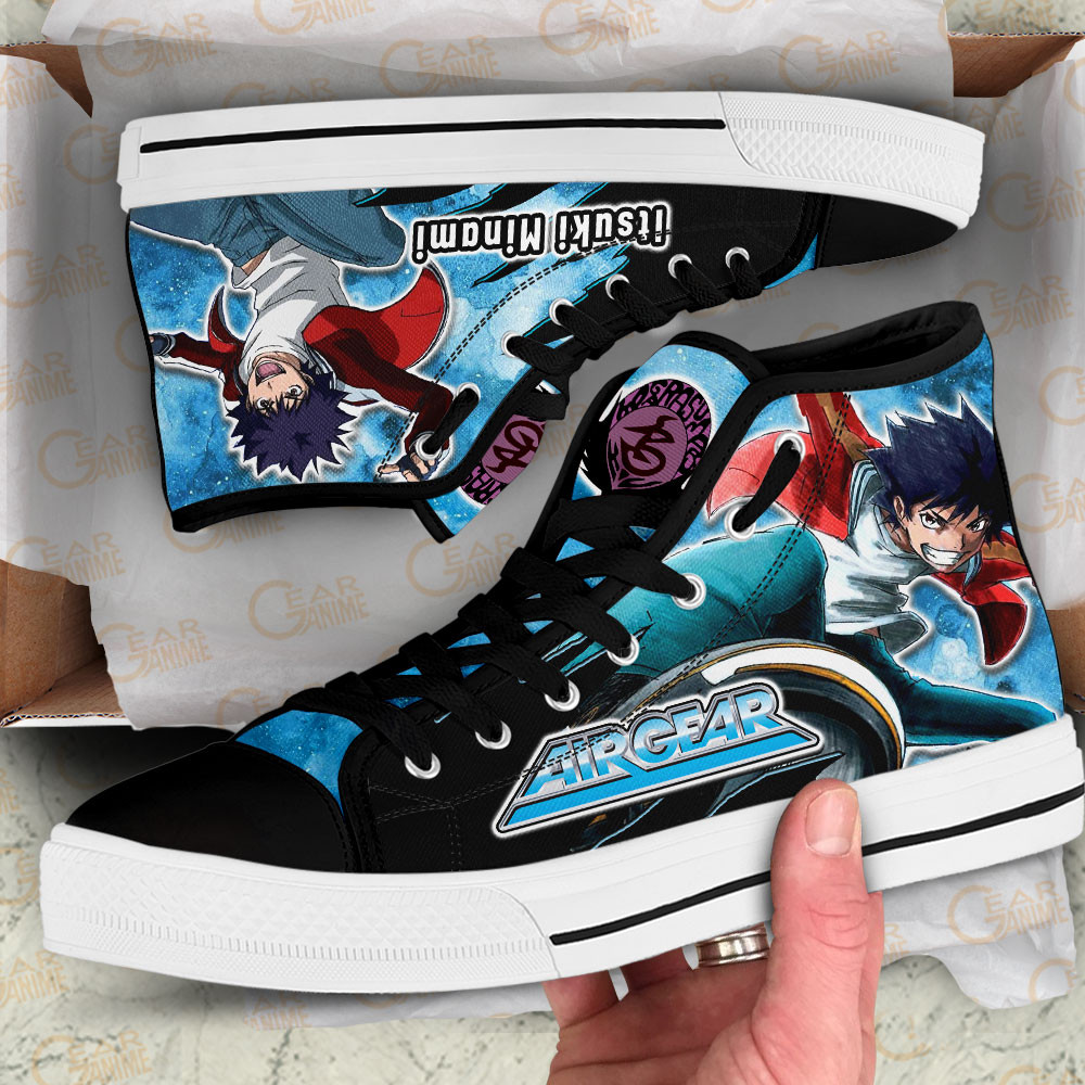 Itsuki Minami High Top Shoes Custom Air Gear Anime Sneakers