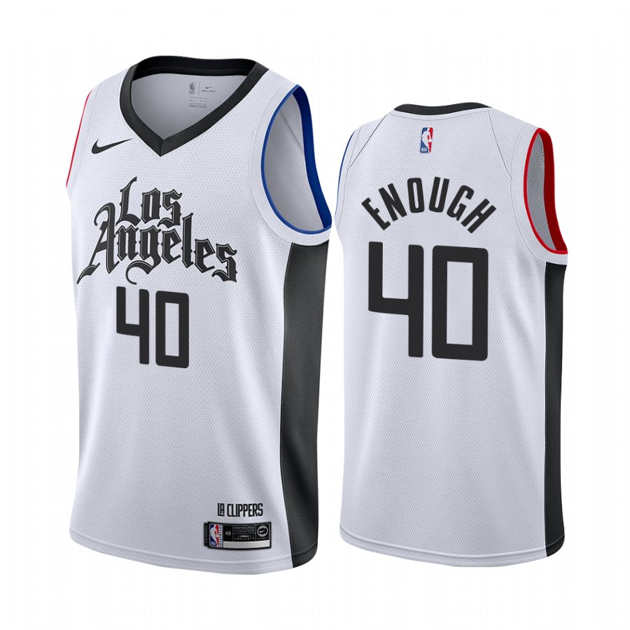 Ivica Zubac Enough Clippers City Jersey