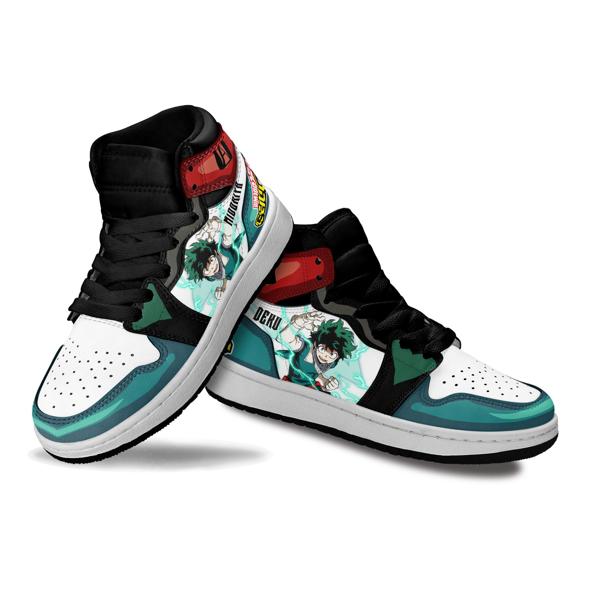 Izuku Midoriya Kids Sneakers Custom My Hero Academia Anime Shoes For Kids