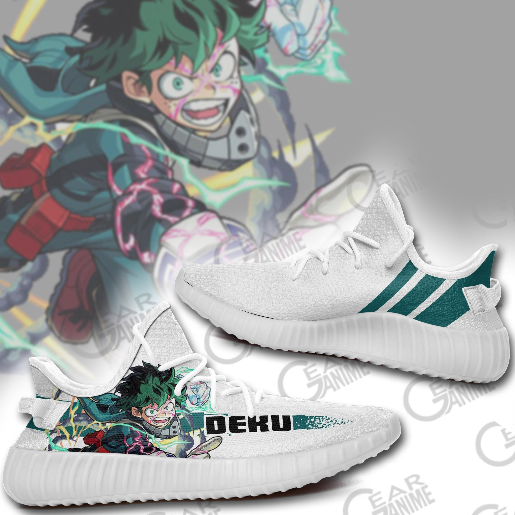 Izuku Midoriya Shoes Custom Deku My Hero Academia Anime Shoes