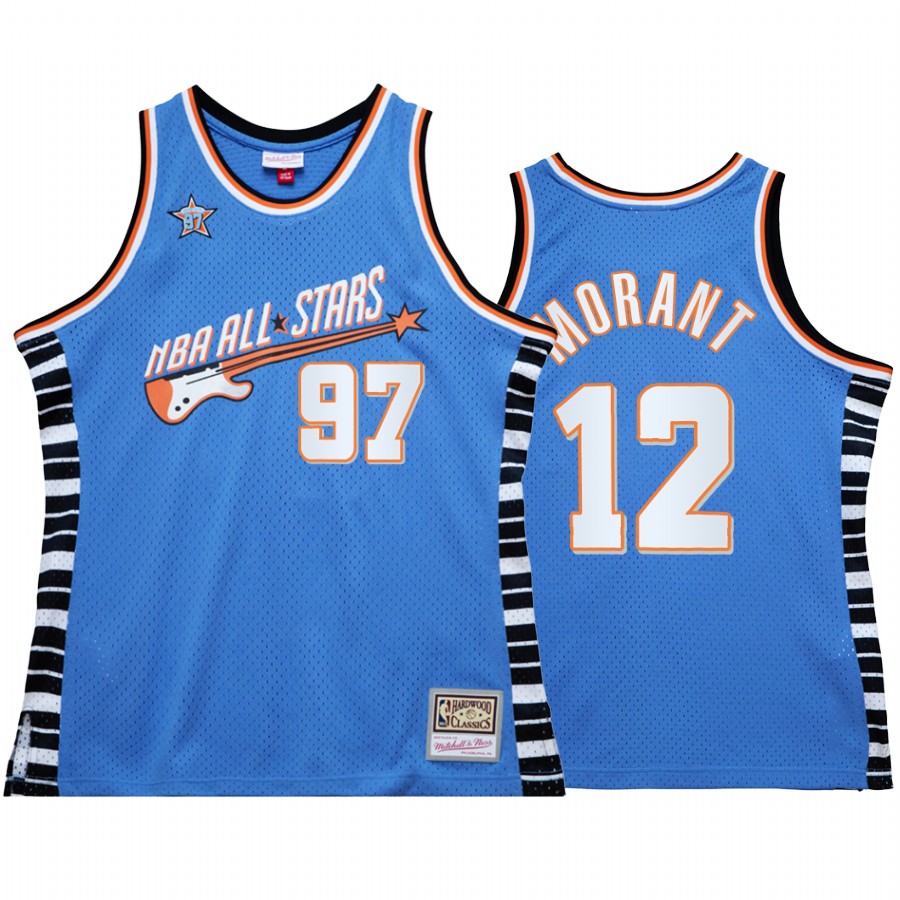 Ja Morant 2022 NBA All-Star Grizzlies Jersey Royal Uniform