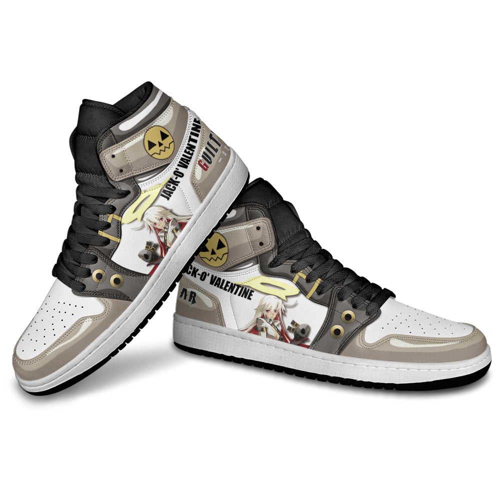 Jack-O’ Valentine JD1s Sneakers Guilty Anime Shoes, Air Jordan Hightop