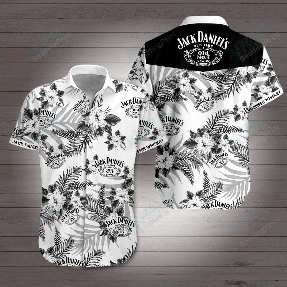 Jack Daniel’s Style Hawaiian Shirt