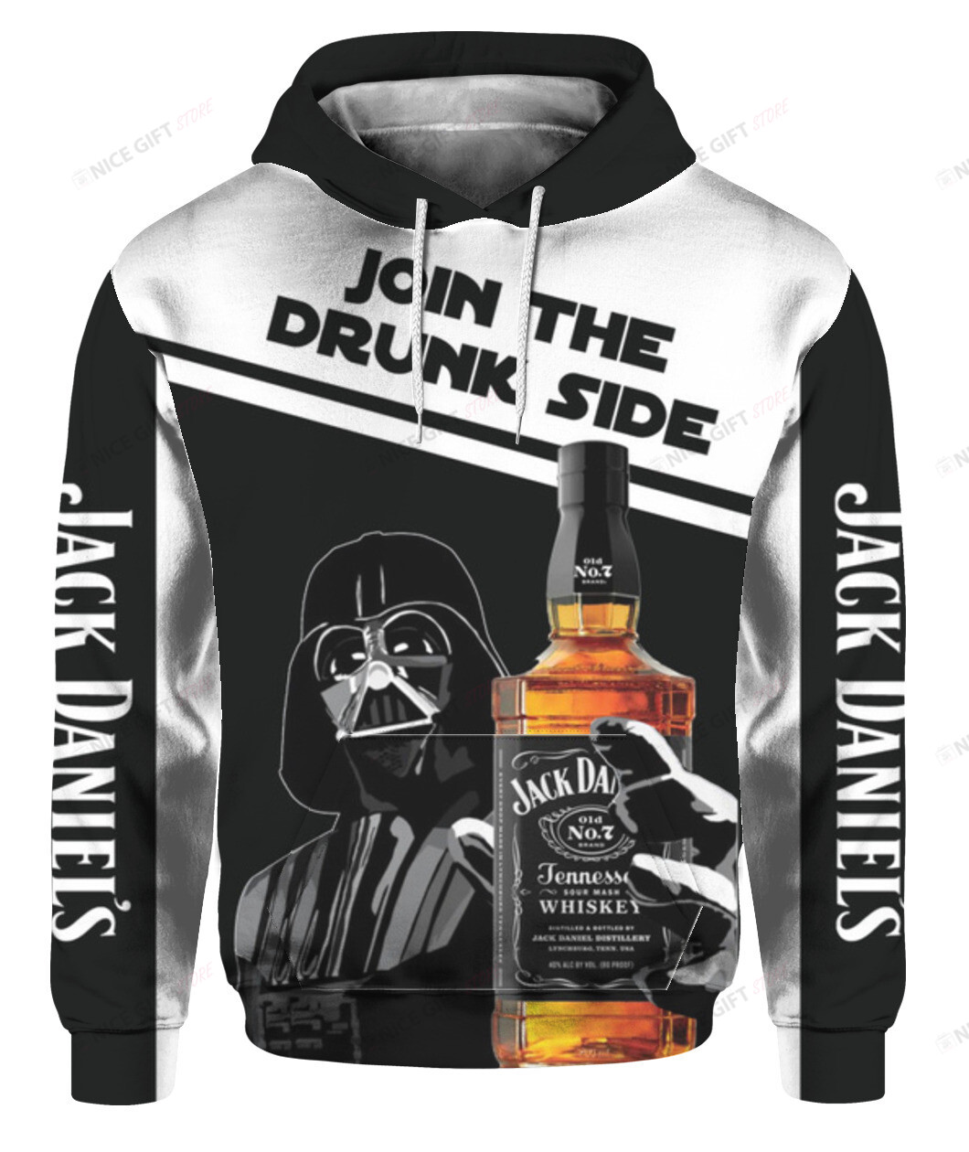 Jack Daniel’s Join The Drunk Side 3D Hoodie Gift For Fans