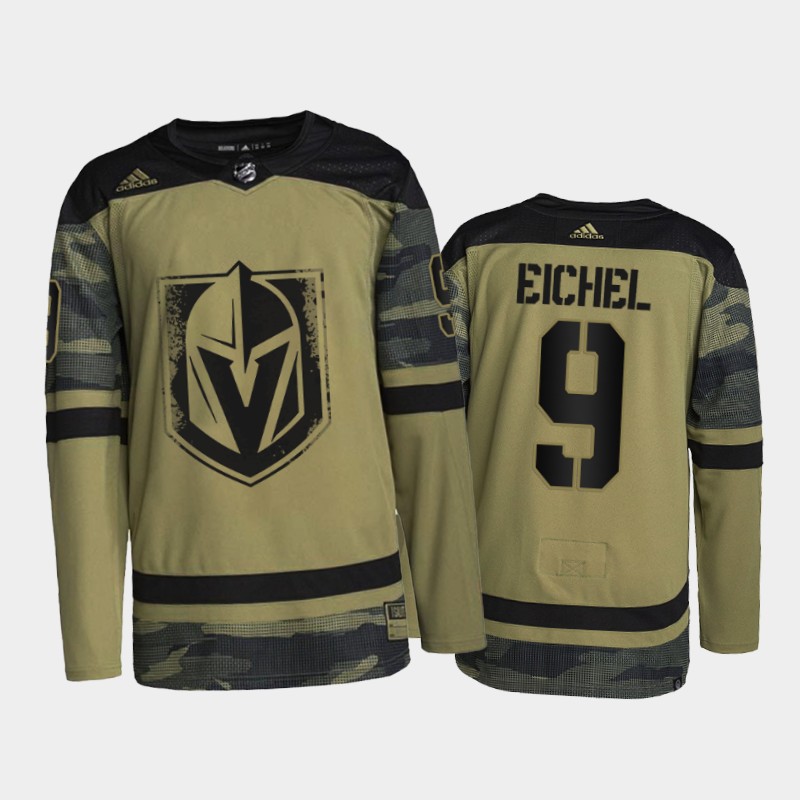 Jack Eichel Vegas Golden Knights Military Appreciation Jersey Camo #9