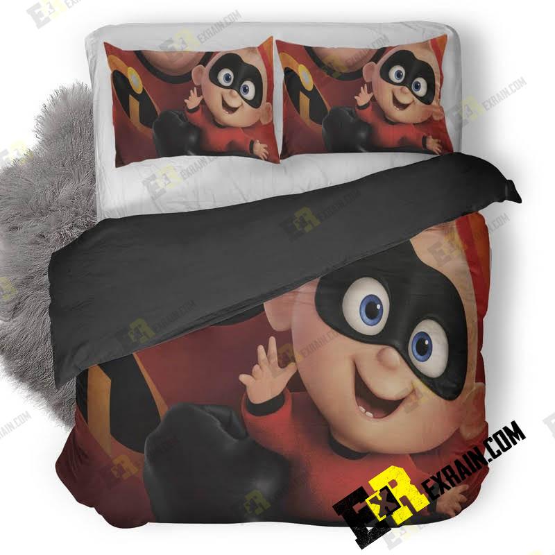 Jack Jack Parr In The Incredibles 5K St 3D Customized Duvet Cover Bedding Set