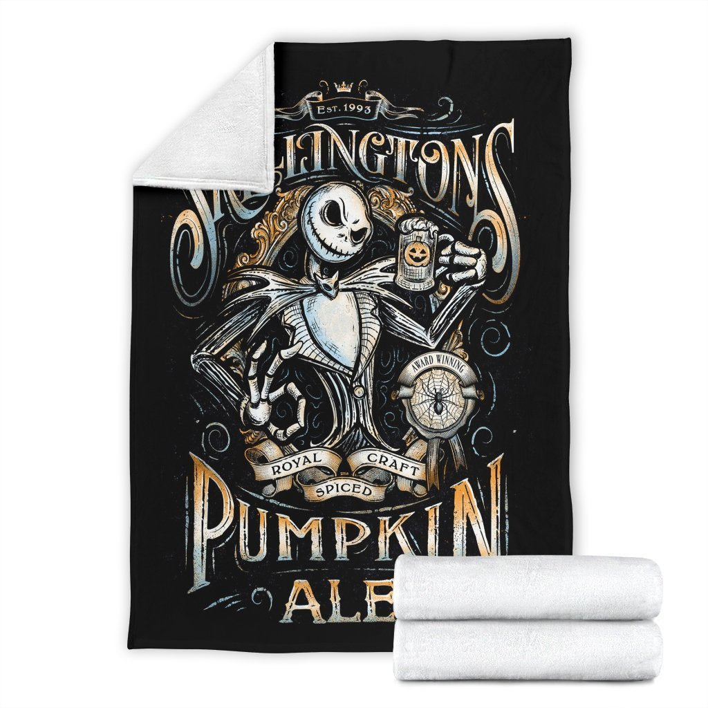 Jack Nightmare Before Christmas Sherpa Blanket Cozy Blanket Fleece Blanket