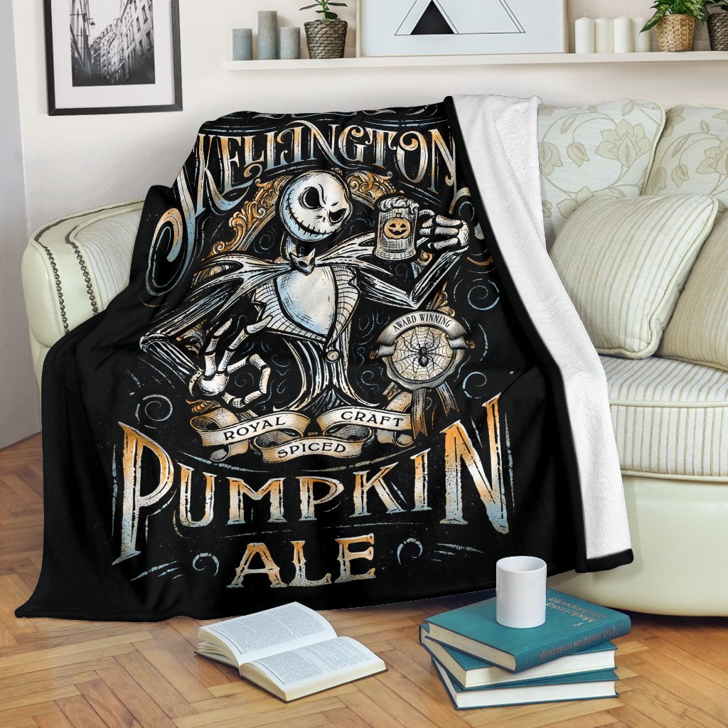 Jack Nightmare Before Christmas Sherpa Blanket Cozy Blanket Fleece Blanket
