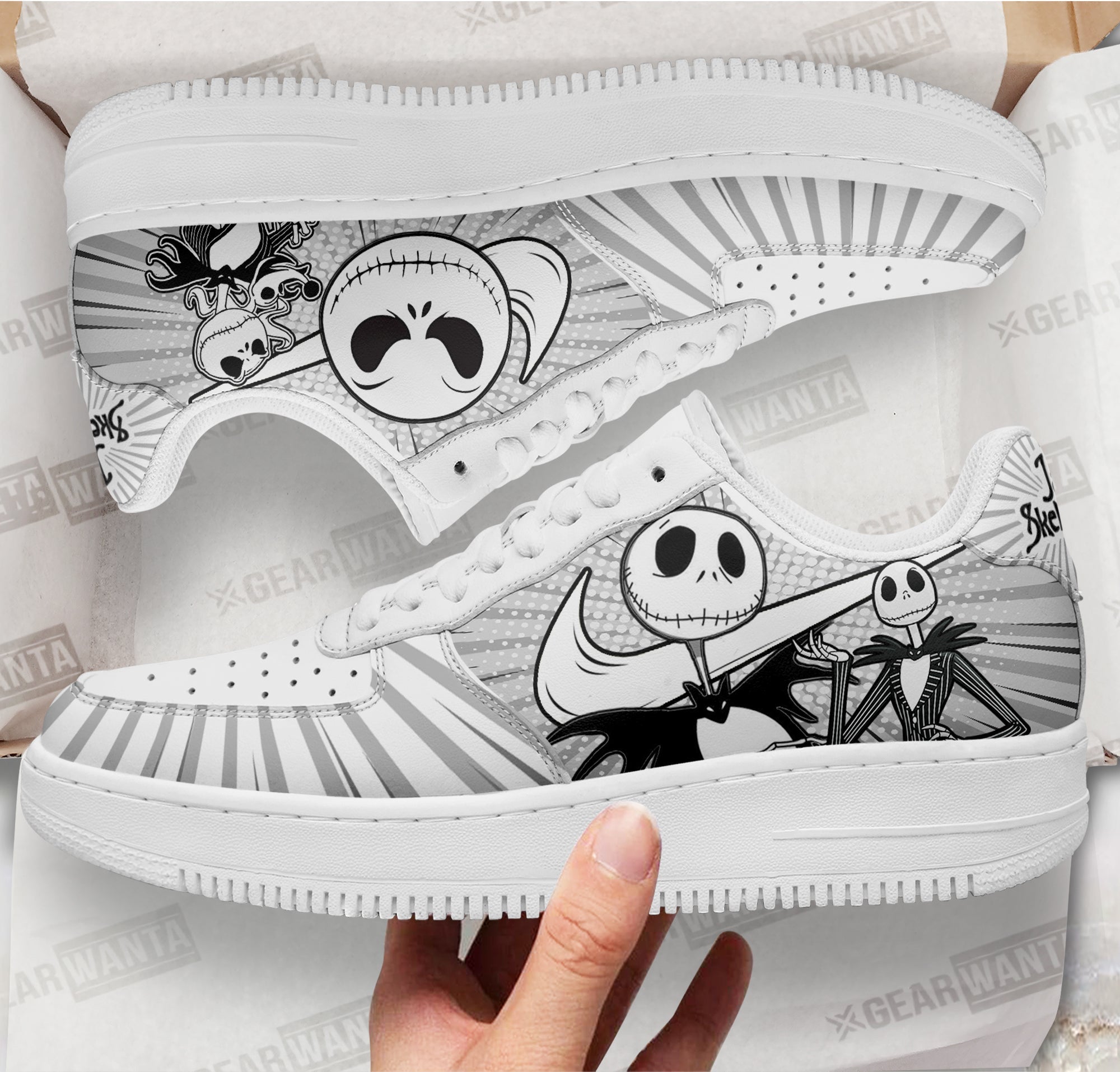 Jack Skellington Air Sneakers Custom Shoes