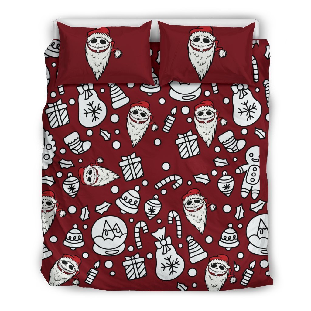 Jack Skellington Christmas 1 Duvet Cover Bedding Set