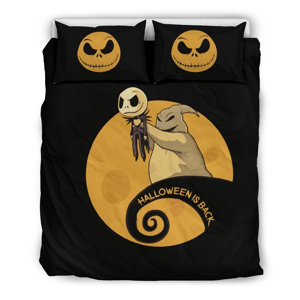 Jack Skellington Halloween 1 Duvet Cover Bedding Set