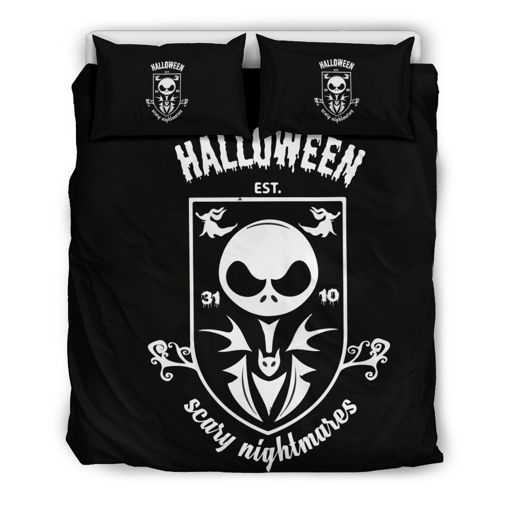 Jack Skellington Halloween 6 Duvet Cover Bedding Set