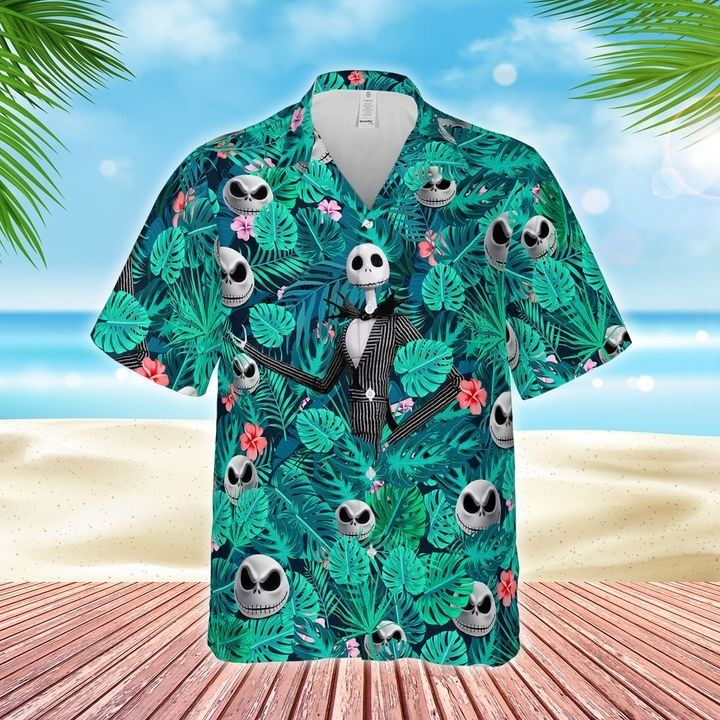 Jack skellington hawaiian shirt