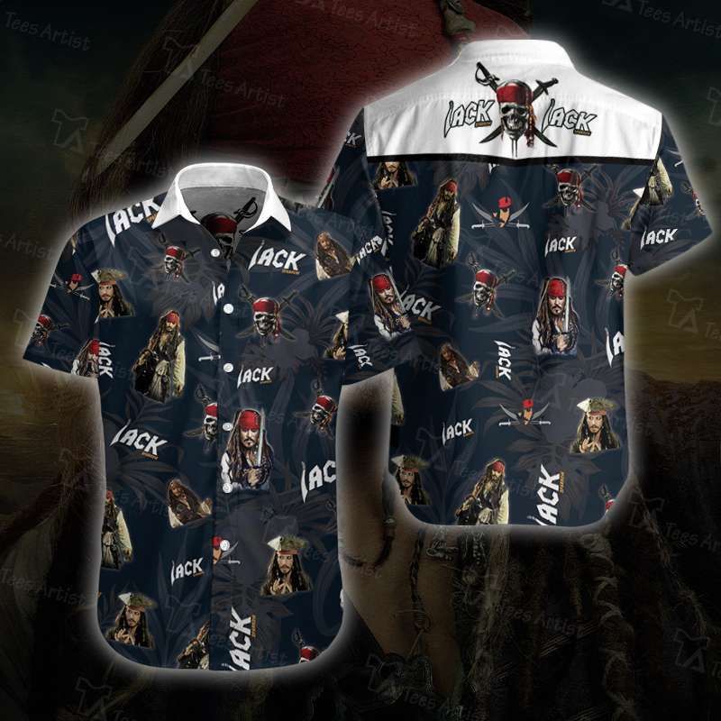 Jack Sparrow Hawaii 3D Shirt