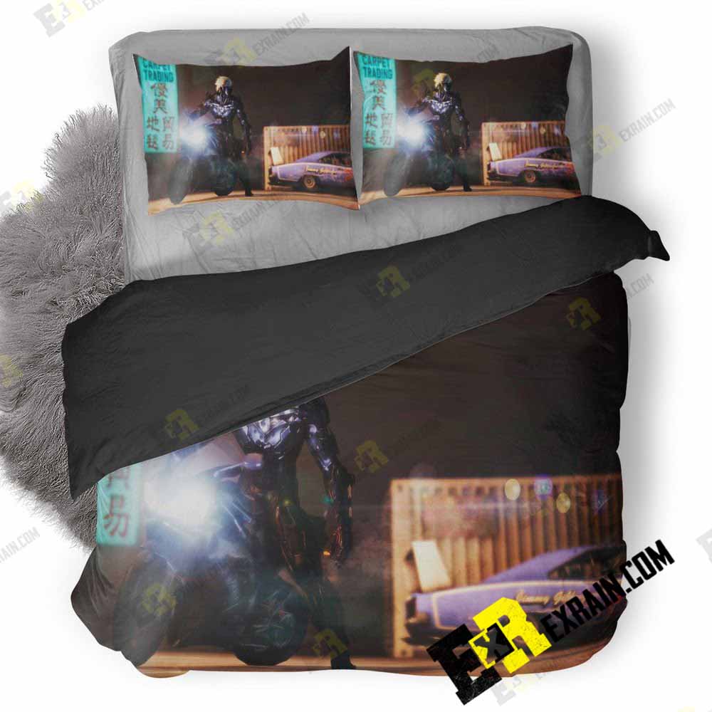 Jack The Ripper Metal Gear Rising Art Tq 3D Customized Duvet Cover Bedding Set