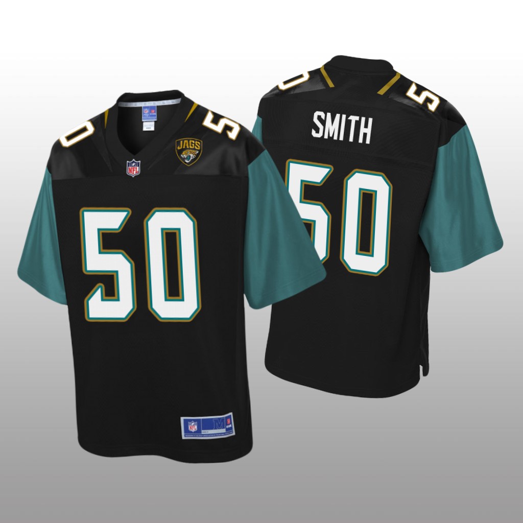 Jacksonville Jaguars #50 Black Telvin Smith Pro Line Jersey - Youth