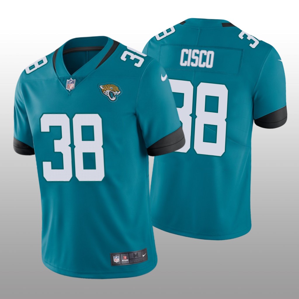 Jacksonville Jaguars Andre Cisco Teal Jersey Vapor Limited - Men's