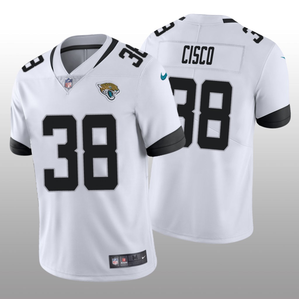 Jacksonville Jaguars Andre Cisco White Jersey Vapor Limited - Men's