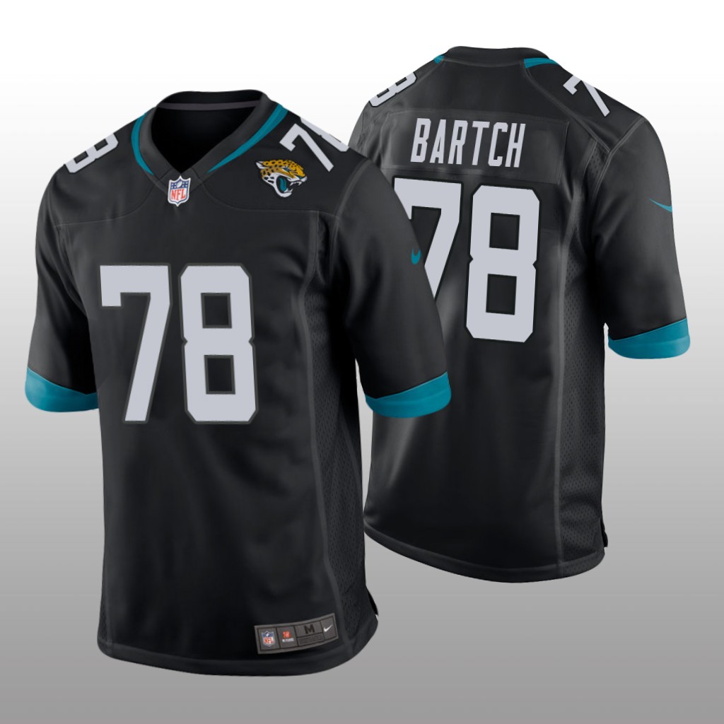 Jacksonville Jaguars Ben Bartch Black Jersey Game - Men's