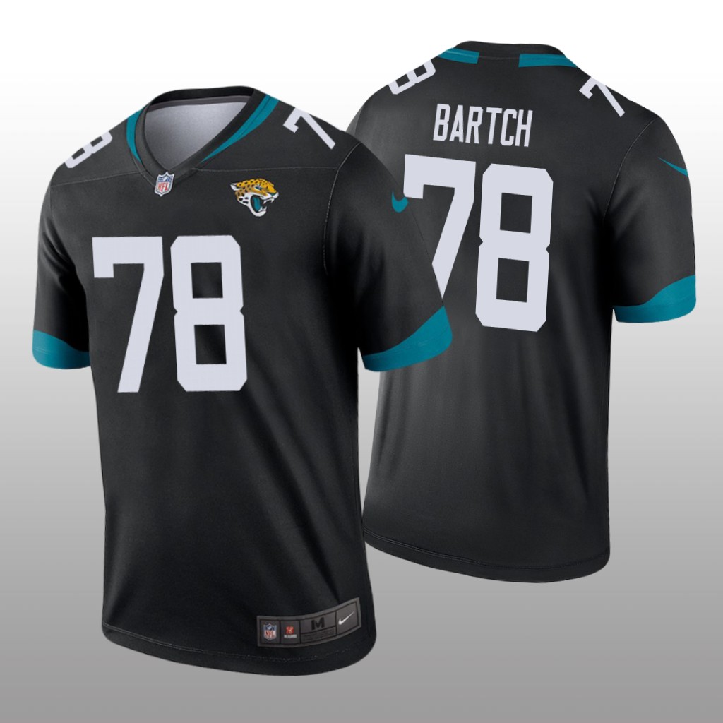 Jacksonville Jaguars Ben Bartch Black Jersey Legend - Men's