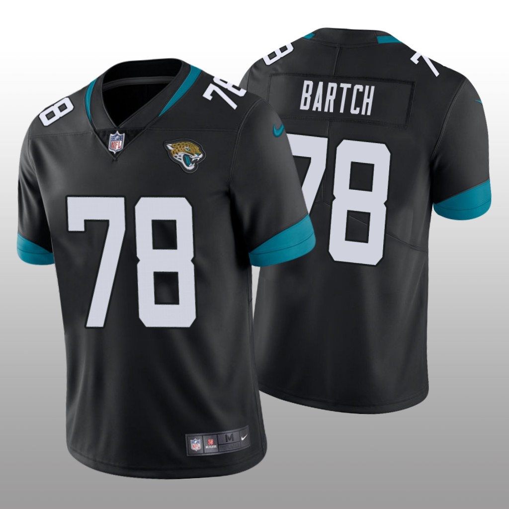 Jacksonville Jaguars Ben Bartch Black Jersey Vapor Limited - Men's