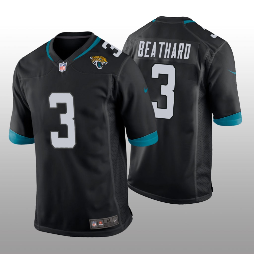 Jacksonville Jaguars C.J. Beathard Black Jersey Game - Men's