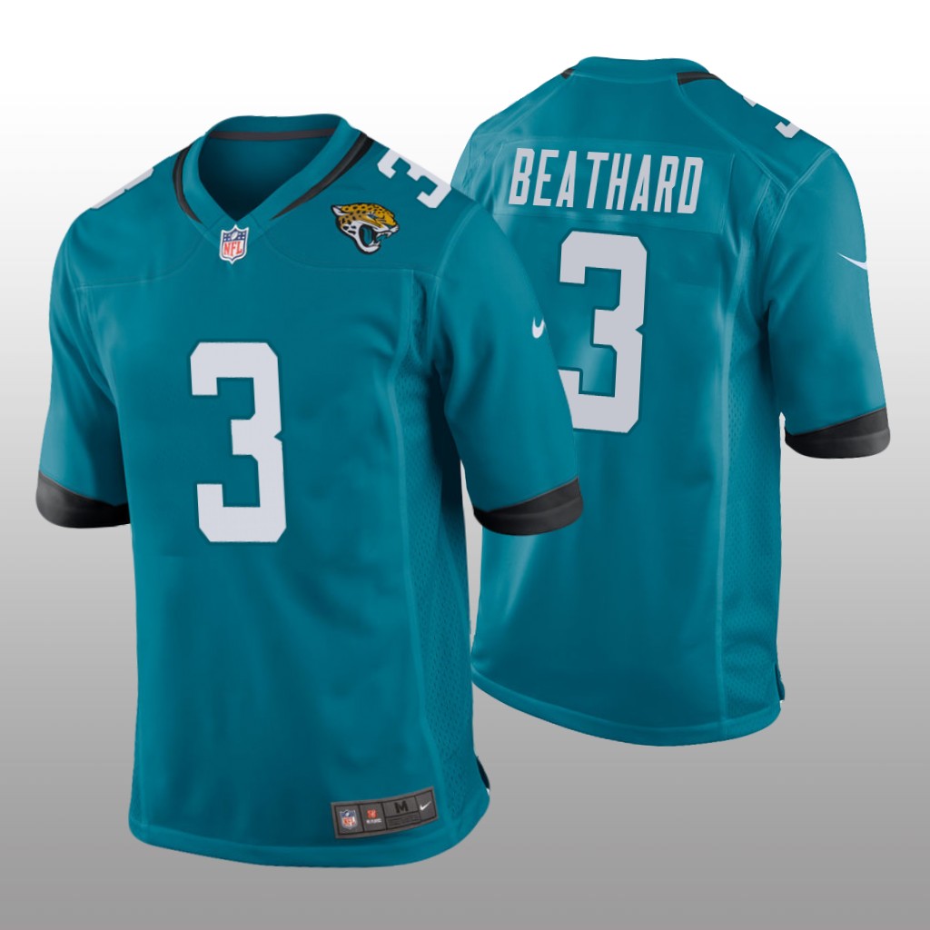 Jacksonville Jaguars C.J. Beathard Teal Jersey Game - Men's